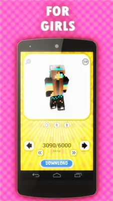 Skins for Minecraft PE android App screenshot 9