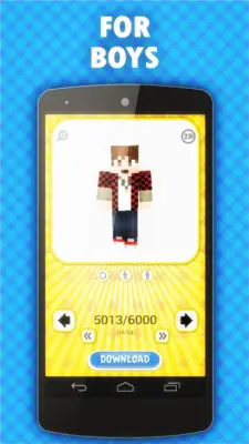 Skins for Minecraft PE android App screenshot 8